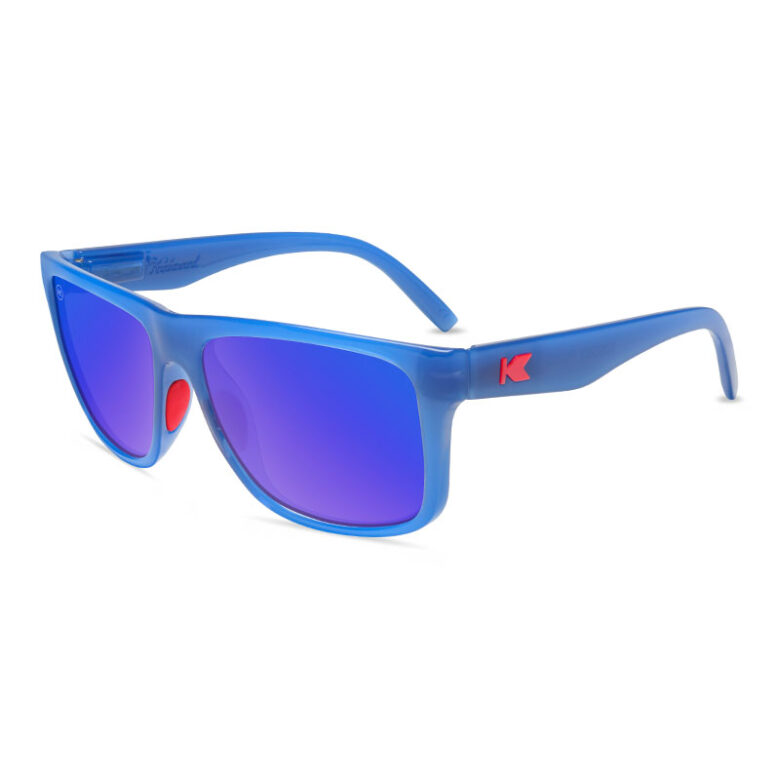 Męskie niebieskie okulary przeciwsłoneczne Torrey Pines Victory Lap Knockaround