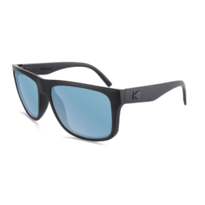Czarne okulary przeciwsłoneczne niebieska soczewka Sky Blue Torrey Pines Knockaround