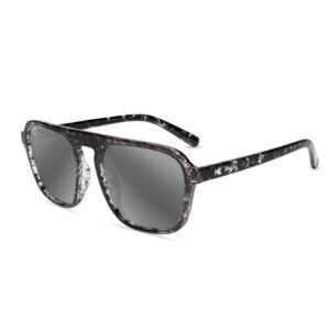 Duże szare okulary pilotki Pacific Palisades Knockaround