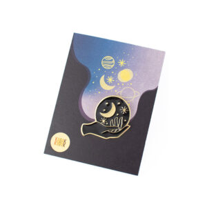 Pin przypinka Kabak - Noc
