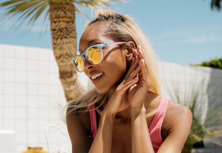 Okrągłe pastelowe okulary Tropi Lectic Mai Tais Knockaround
