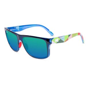 Duże kolorowe okulary Cubic