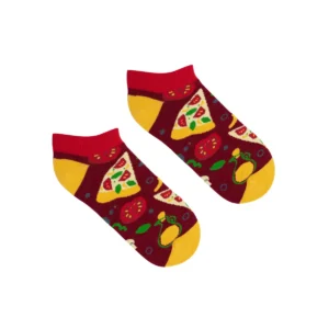 Kolorowe Skarpetki stopki Pizza Kabak