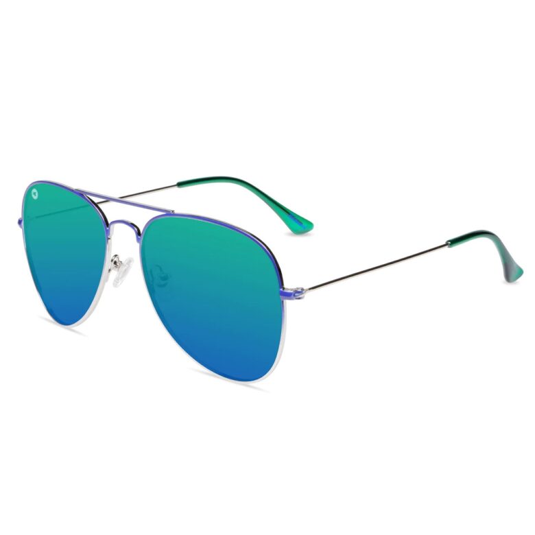 Okulary pilotki Blue to Silver Space Range