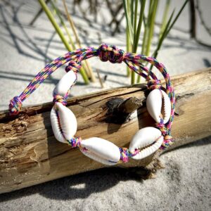 Bransoletka muszelkowa boho multikolor Sunlovers