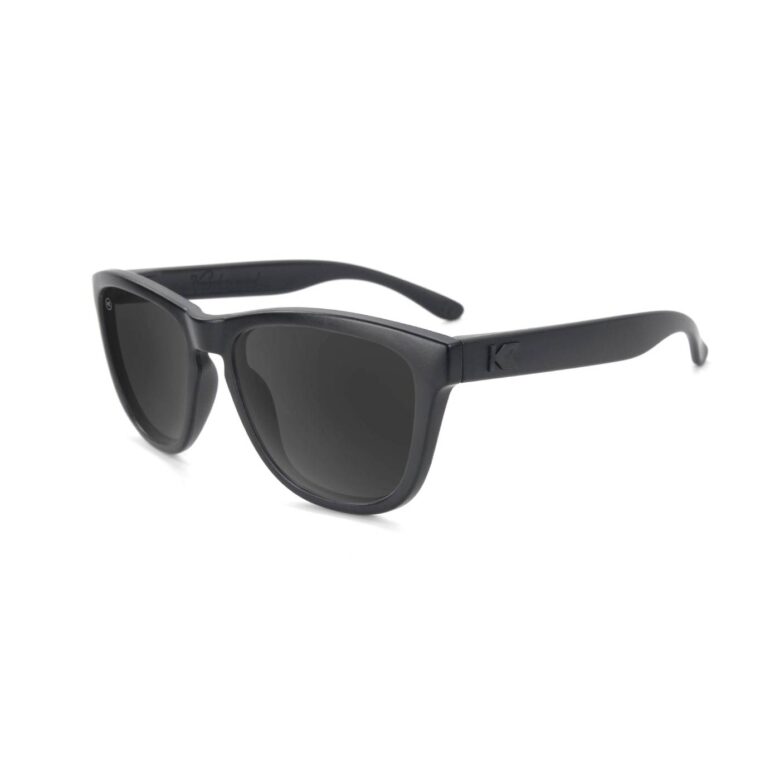 Czarne dziecięce okulary Black on Black Kids Premiums Knockaround