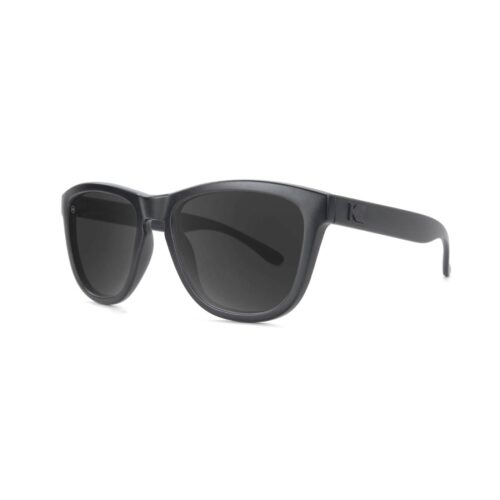 Czarne dziecięce okulary Black on Black Knockaround