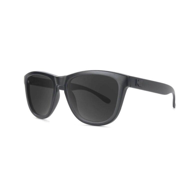 Czarne dziecięce okulary Black on Black Knockaround