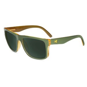 Zielone męskie okulary Coyote Calls Torrey Pines Knockaround
