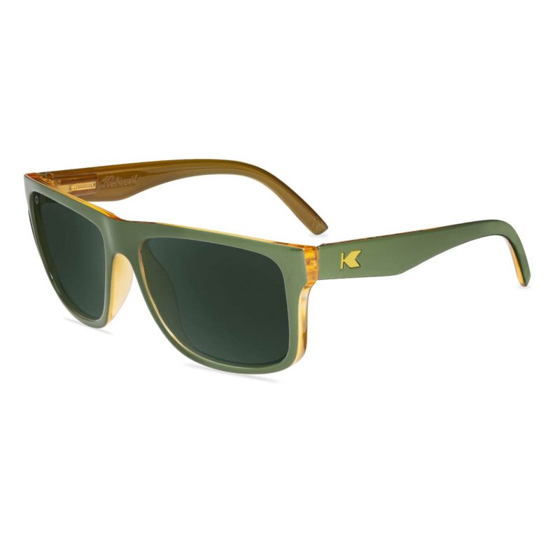 Zielone męskie okulary Coyote Calls Torrey Pines Knockaround