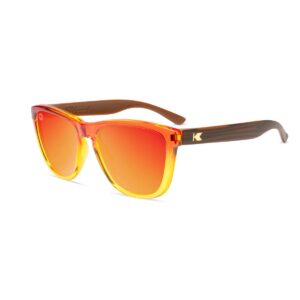 Pomarańczowe dziecięce okulary Firewood Knockaround