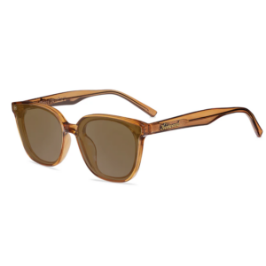 Bursztynowe okulary Rio Cloud Catchers w stylu oversize Knockaround