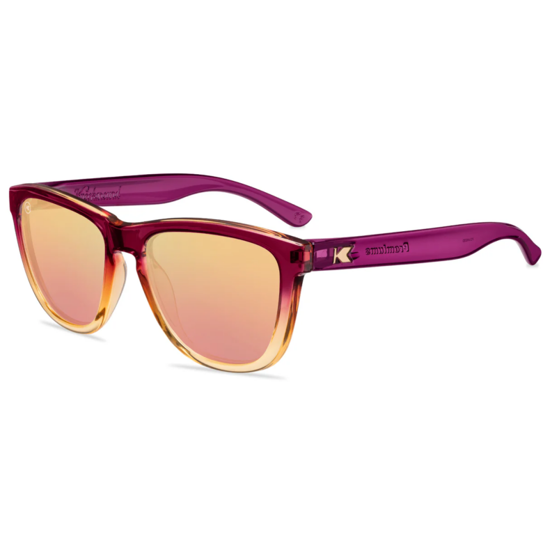 Śliwkowe okulary Hot Take Premiums Knockaround