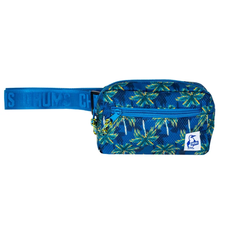 Turkusowa sportowa nerka Switchpack z palmami Chums