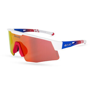 Sportowe okulary Mirador Aerolight White Blue Purple-Red Mirror – 4KAAD XC Vision