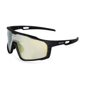 4KAAD Solayne – Czarne rowerowe okulary sportowe fotochromy