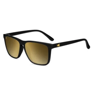 Czarne okulary Black Gold Fast Lanes Knockaround