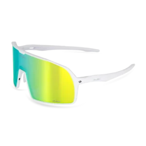 Białe rowerowe okulary sportowe 4KAAD