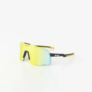 Czarno żółte rowerowe okulary 4KAAD