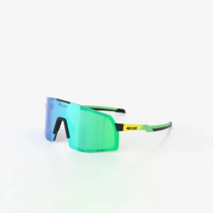 Zielono żółte rowerowe okulary4KAAD