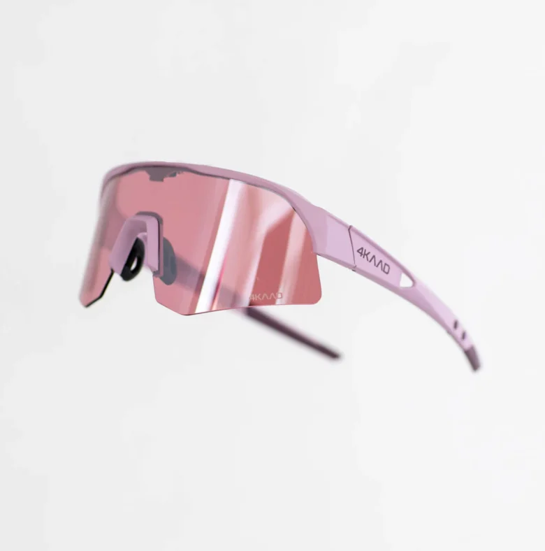 różowe sportowe okulary przeciwsłoneczne 4KAAD