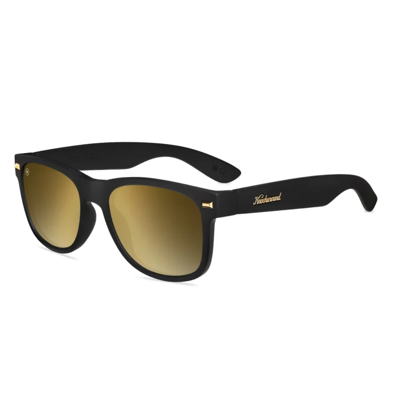 Czarne męskie okulary Black Gold Fort Knocks Knockaround