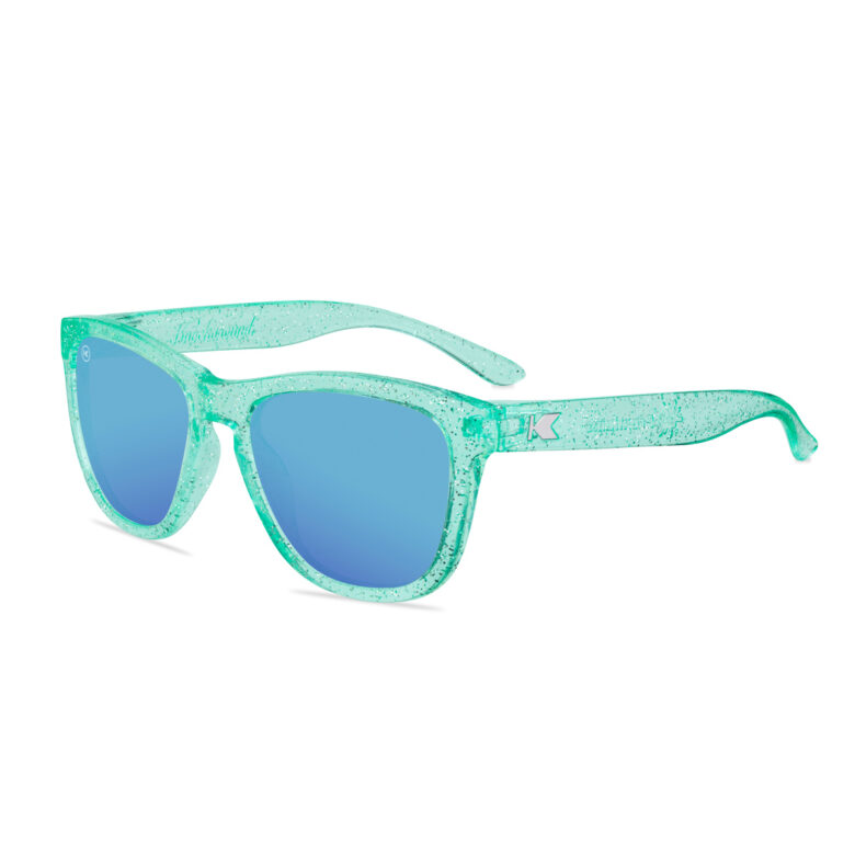 Dziecięce okulary z brokatem Mint Sparkle Knockaround