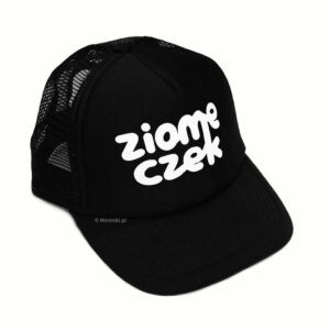 Czarna czapka z daszkiem Ziomeczek Minimiki